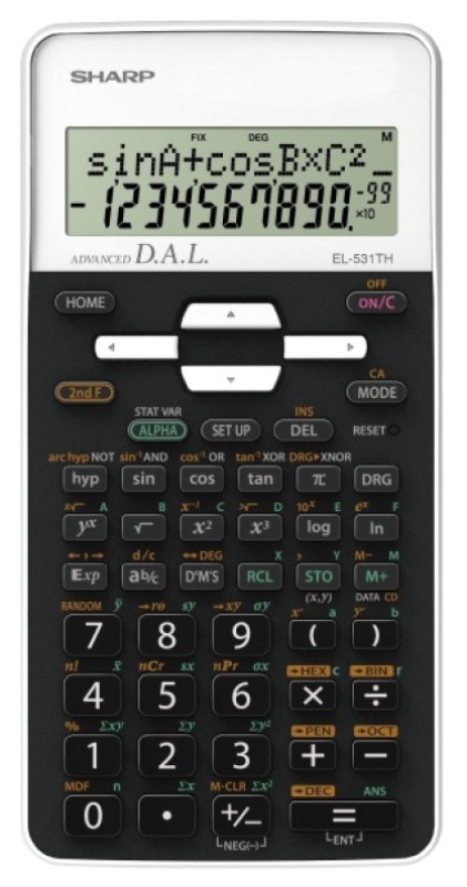Sharp EL531-TH Scientific Calculator 